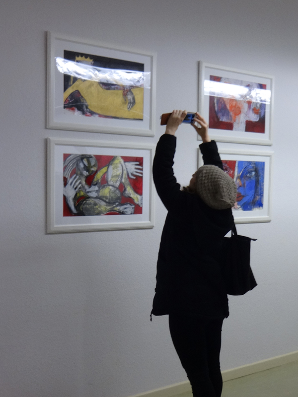 Oxana Mahnac, Zeichnungen, Malerei, Installation, Objektkunst, 08 November 2014